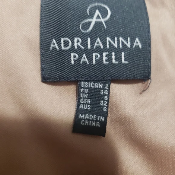 Adrianna Papell Purple Sheath Midi Dress Square Neck..SIZE:2 - Picture 2 of 13